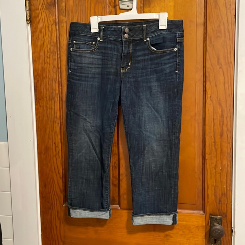 American Eagle Artist Crop Jeans